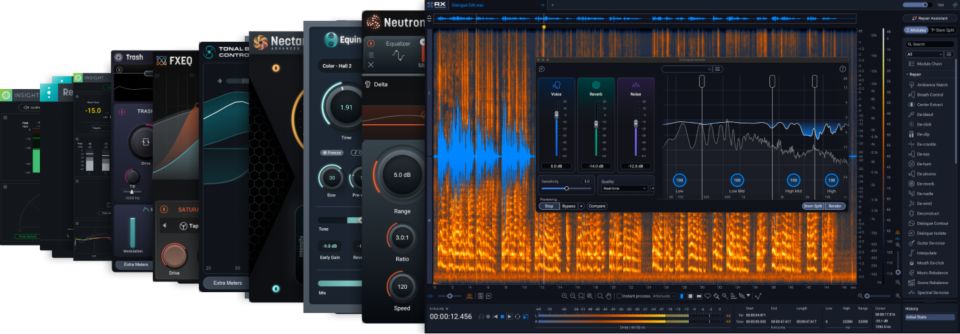iZotope Post Production Suite 9 incl RX 12 (Full Latest)